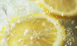 bubbles ice and lemons