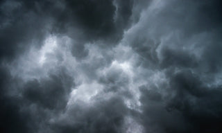 dark clouds with some sunlight coming through