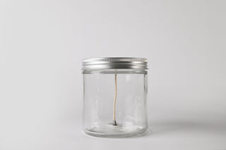 Pre-Wicked Glass Candle Jars with Lids, 10 oz | Case of 12