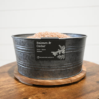 Balsam & Cedar Candle Bar Scent Label Sign