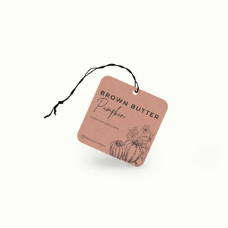 Brown Butter Pumpkin | Limited Edition Car Freshener