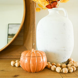 Fall LE Ceramic Pumpkin 16 oz: Brown Butter Pumpkin