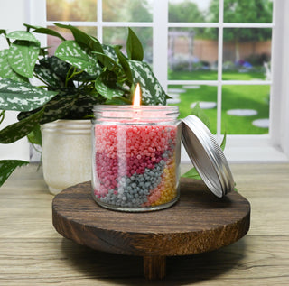 Pre-Wicked Glass Candle Jars with Lids, 10 oz | Case of 12