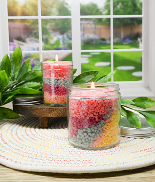 Pre-Wicked Glass Candle Jars with Lids, 10 oz | Case of 12