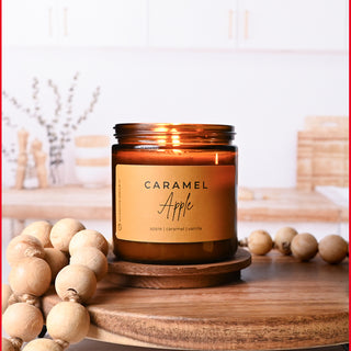 Caramel Apple Candle | 12 oz Classic Statement