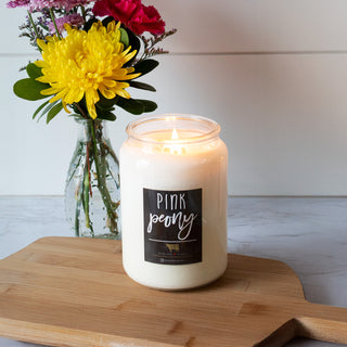 Pink Peony Soy Candle