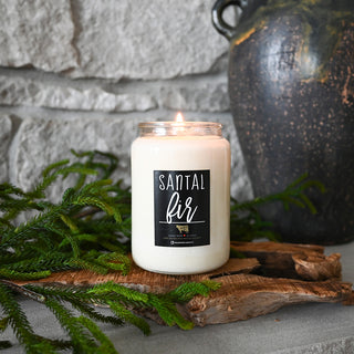Santal Fir Candle | 26 oz Farmhouse Jar