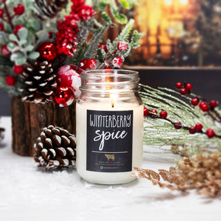Winterberry Spice Soy Candle