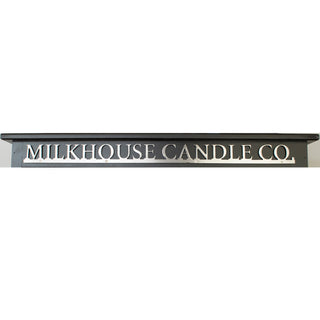 Metal Milkhouse Candle Co. Sign