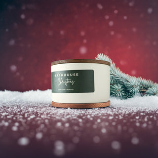 Farmhouse Christmas Soy Candle