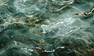 blue rippled water