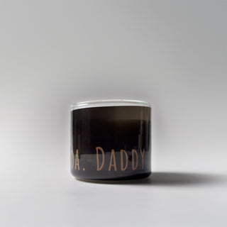 close up of the father's day candle 