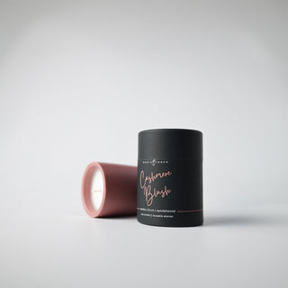 cashmere blush candle and tube 