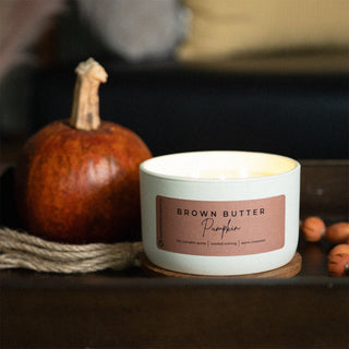 Brown Butter Pumpkin - 10 oz Candle