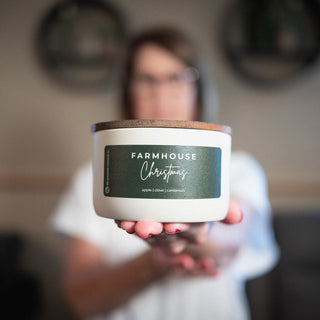 Farmhouse Christmas - 10 oz Candle